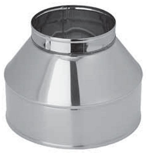 Оголовок без зонта, ф 130х200, AISI 439/Оц, 0,5мм/0,5мм, (К), тип-2